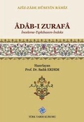 Adab-ı Zürafa - Türk Tarih Kurumu Yayınları