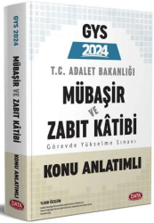 GYS Adalet Bakanlığı Mübaşir ve Zabıt Katibi Konu Anlatımlı - Data Yayınları