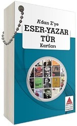Delta Kültür Yayınevi A`dan Z`ye Eser-Yazar Tür Kartları - Delta Kültür Yayınevi