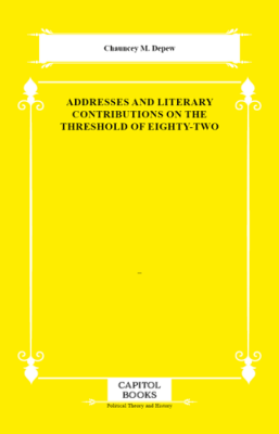 Addresses and Literary Contributions on the Threshold of Eighty-Two - 1