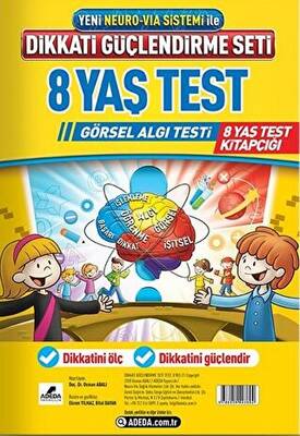 Adeda Yayınları Adeda DGS Dikkati Güçlendirme Seti 8 Yaş Test Görsel Algı Testi - 1