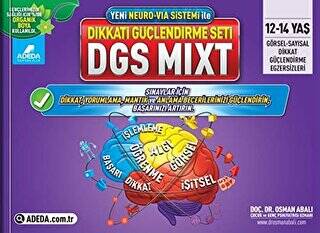 Adeda DGS MIXT Dikkati Güçlendirme Seti 12-14 Yaş - 1