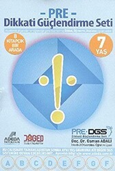 Adeda PRE Dikkati Güçlendirme Seti 1. Sınıf 7 Yaş - Adeda Yayınları