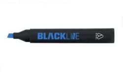 Adel Blackline Fosforlu Kalem Mavi - Adel