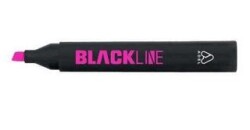 Adel Blackline Fosforlu Kalem Pembe - Adel