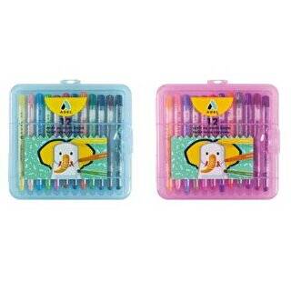 Adel Mum Boya Çevirmeli 12 Renk - 1