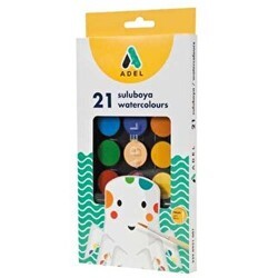 Adel Sulu Boya 30mm 21 Renk - Adel