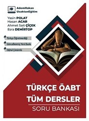 Adem Hakan ÖABT Türkçe Tüm Dersler Soru Bankası - 1