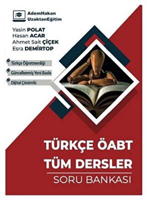 Adem Hakan ÖABT Türkçe Tüm Dersler Soru Bankası - 1
