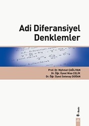 Adi Diferansiyel Denklemler - Dora Basım Yayın