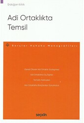 Adi Ortaklıkta Temsil - Seçkin Yayıncılık