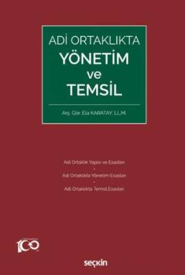 Adi Ortaklıkta Yönetim ve Temsil - 1