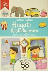 Adım Adım Hayatı Keşfediyorum 5 Yaş - Zeka Geliştiren 58 Soru - Revzen Kitap