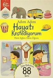 Adım Adım Hayatı Keşfediyorum 6 Yaş - Zeka Geliştiren 88 Soru - Revzen Kitap