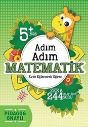 Adım Adım Matematik 5+ Yaş - Koloni Çocuk