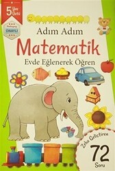 Adım Adım Matematik 5 Yaş - Zeka Geliştiren 72 Soru - Revzen Kitap