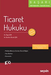 Adli Hakimlik Savcılık Sınavı BAŞARI - Ticaret Hukuku - Seçkin Yayıncılık