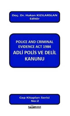 Adli Polis ve Delil Kanunu - 1