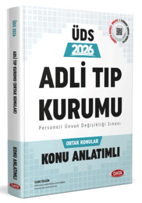 Adli Tıp Kurumu 2026 ÜDS Ortak Konular Konu Anlatımlı - 1