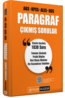 AGS KPSS ALES DGS Paragraf Çıkmış Sorular - 1
