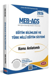 AGS Ultra Serisi Eğitimin Temelleri - Türk Milli Eğitim Sistemi Konu Anlatımlı - Data Yayınları
