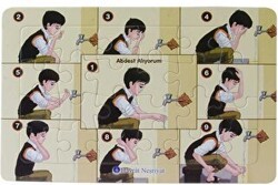 Ahmet Abdest Alıyor 24 Parça Yapboz - Hayrat Neşriyat