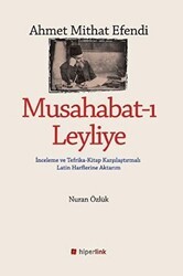 Ahmet Mithat Efendi - Musahabat-ı Leyliye - Hiperlink Yayınları