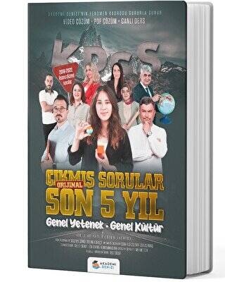 Akademi Denizi Yayıncılık Akademi Denizi KPSS GY GK Son 5 Yıl Çıkmış Sorular - 1