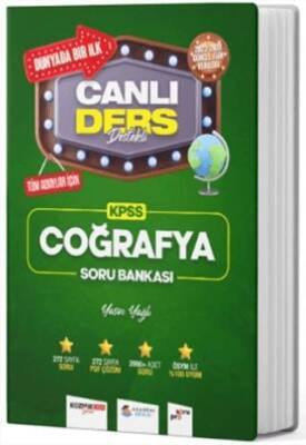 Akademi Denizi Yayıncılık KPSS Coğrafya Canlı Ders Destekli Soru Bankası - 1