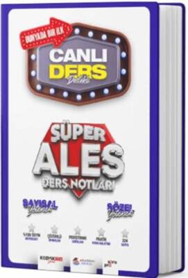 Akademi Denizi Yayıncılık ALES Sayısal Sözel Yetenek Süper Video Ders Notları - 1