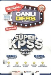 Akademi Denizi Yayıncılık KPSS Genel Yetenek Genel Kültür Süper Hazırlık Kitabı - Akademi Denizi Yayıncılık