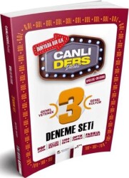 Akademi Denizi Yayıncılık KPSS Lise Önlisans Genel Kültür Genel Yetenek 3 lü Deneme Seti - Akademi Denizi Yayıncılık