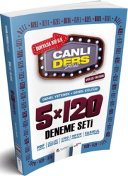 Akademi Denizi Yayıncılık KPSS Lise Önlisans Genel Kültür Genel Yetenek 5 x 120 Deneme Seti - Akademi Denizi Yayıncılık