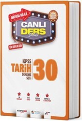 Akademi Denizi Yayıncılık KPSS Tarih Canlı Ders Süper 30 Deneme Seti - Akademi Denizi Yayıncılık