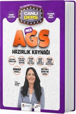 MEB AGS Eğitim ve Eğitim Mevzuatı Konu Anlatımı - 1