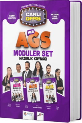 MEB AGS Modüler Set Konu Anlatımlı - 1