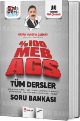 MEB AGS Tüm Dersler Soru Bankası - 1