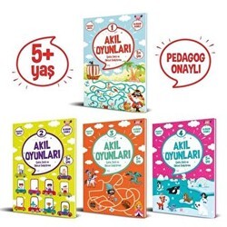 Akıl Oyunları Serisi 5+ Yaş 4 Kitap Takım - Dokuz Çocuk