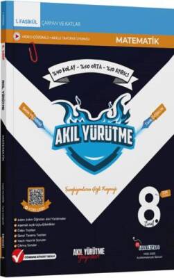 Akıl Yürütme Yayınları 8. Sınıf Çarpan ve Katlar 1. Fasikül - 1