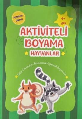 Aktiviteli Boyama Hayvanlar - 1