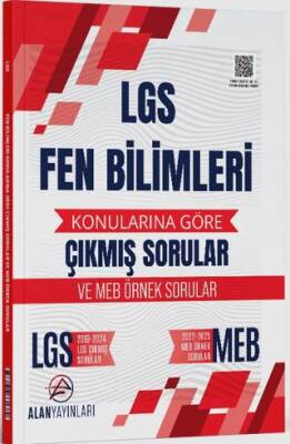 Alan Yayınları 8. Sınıf LGS Fen Bilimleri Konularına Göre Çıkmış Sorular - 1