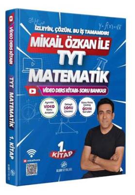 Alan Yayınları TYT Matematik 1. Video Ders Kitabı Soru Bankası - 1