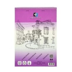 Alex Schoeller ALX-7792 A4 Spiralli Eskiz Defteri 180gr 25 Yaprak - Alex Schoeller