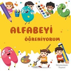 Alfabeyi Öğreniyorum - Akademisyen Boyama - Akademisyen Kitabevi