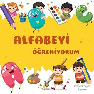 Alfabeyi Öğreniyorum - Akademisyen Boyama - 1