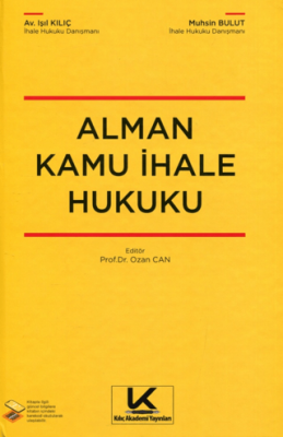 Alman Kamu İhale Hukuku - 1