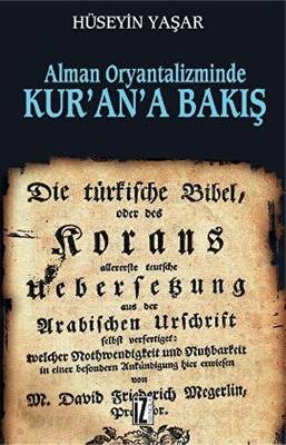 Alman Oryantalizminde Kur’an’a Bakış - 1
