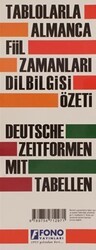Almanca Fiil Zamanları ve Dilbilgisi Tablosu - Fono Yayınları