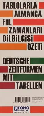 Almanca Fiil Zamanları ve Dilbilgisi Tablosu - 1