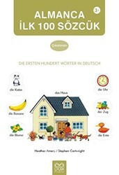 Almanca İlk Yüz Sözcük - Die Ersten Hundert Wörter in Deutsch Çıkarma Kitabı - 1001 Çiçek Kitaplar